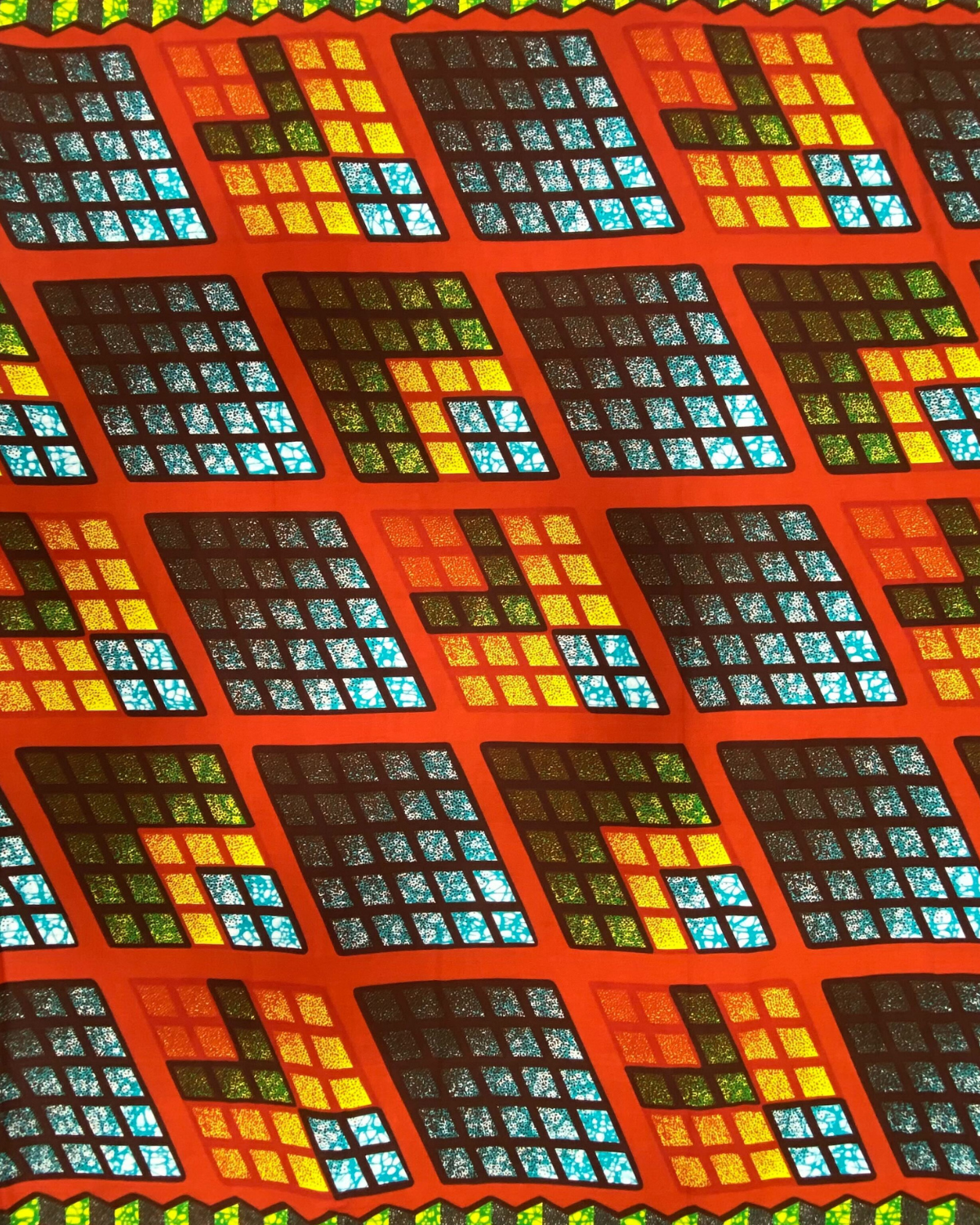 Township Windows African Print Fabric