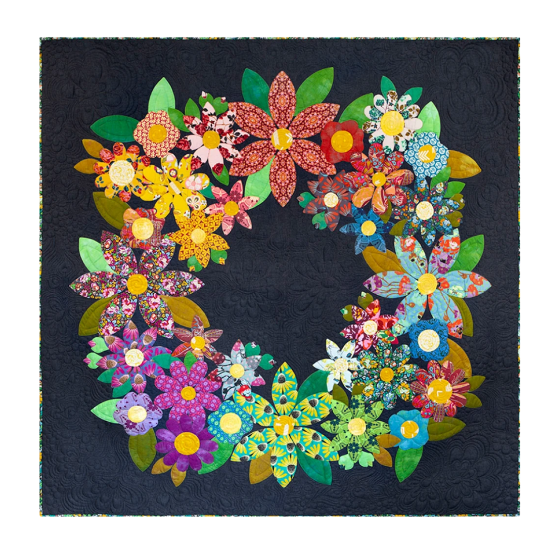 Flowering Wreath Quilt Pattern