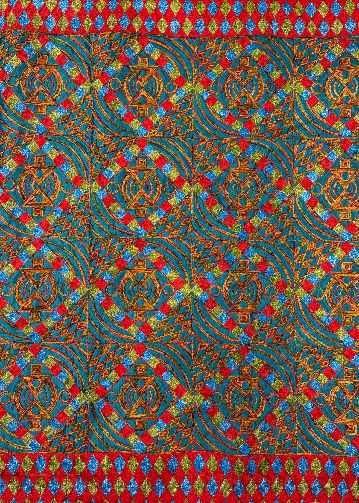Embroidered Kente 14