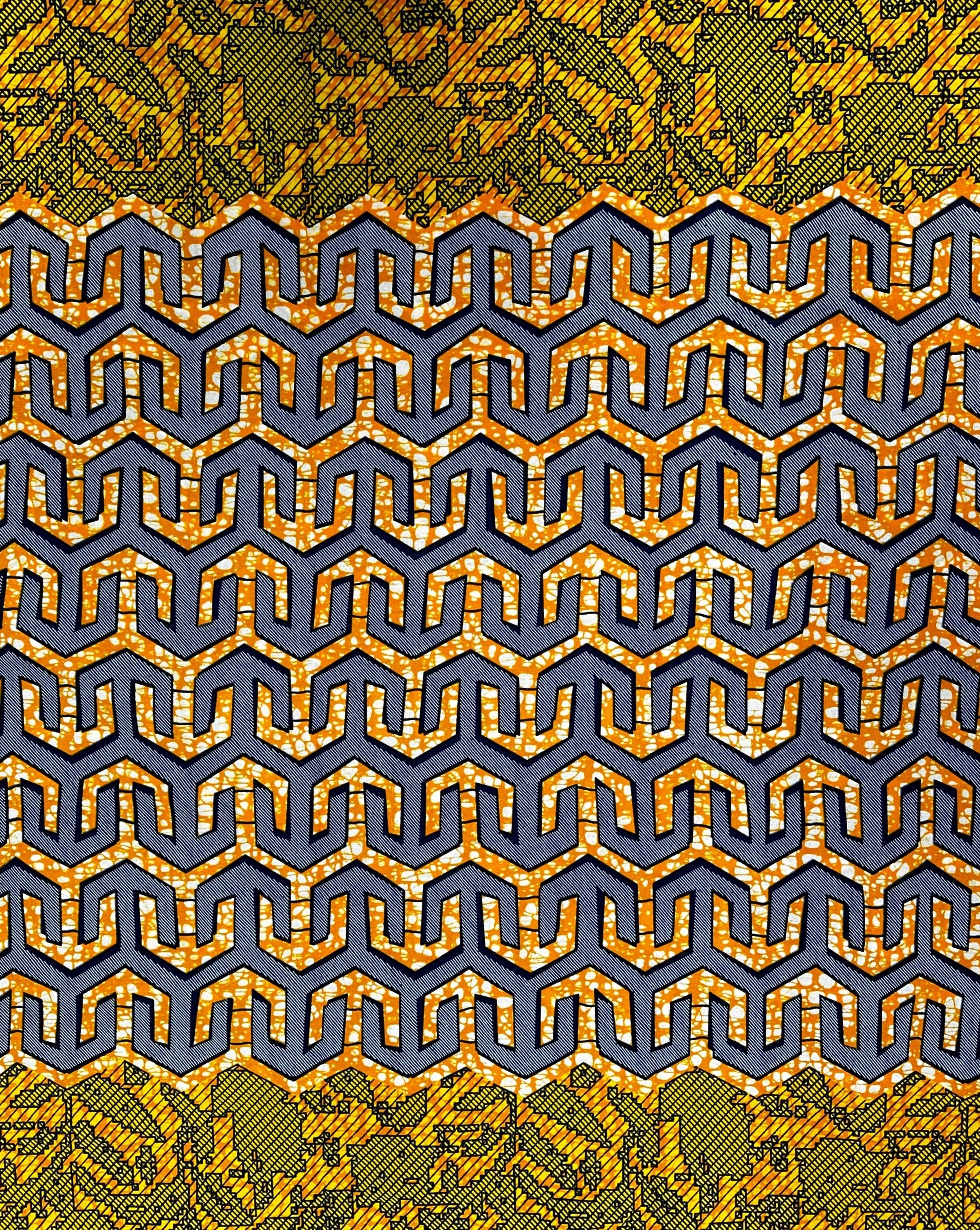 Temple Runner African Print Fabric