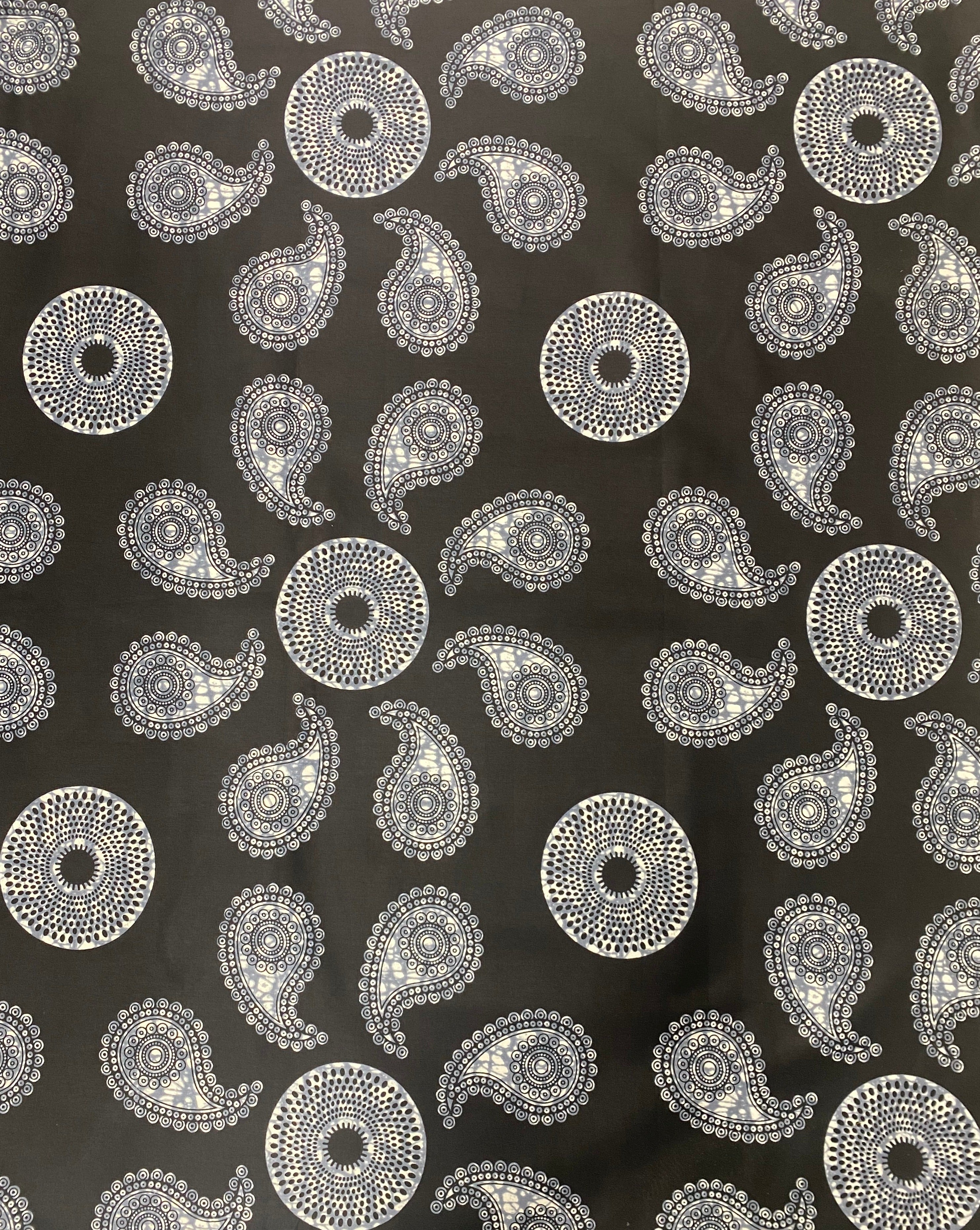 Paisley in Grey