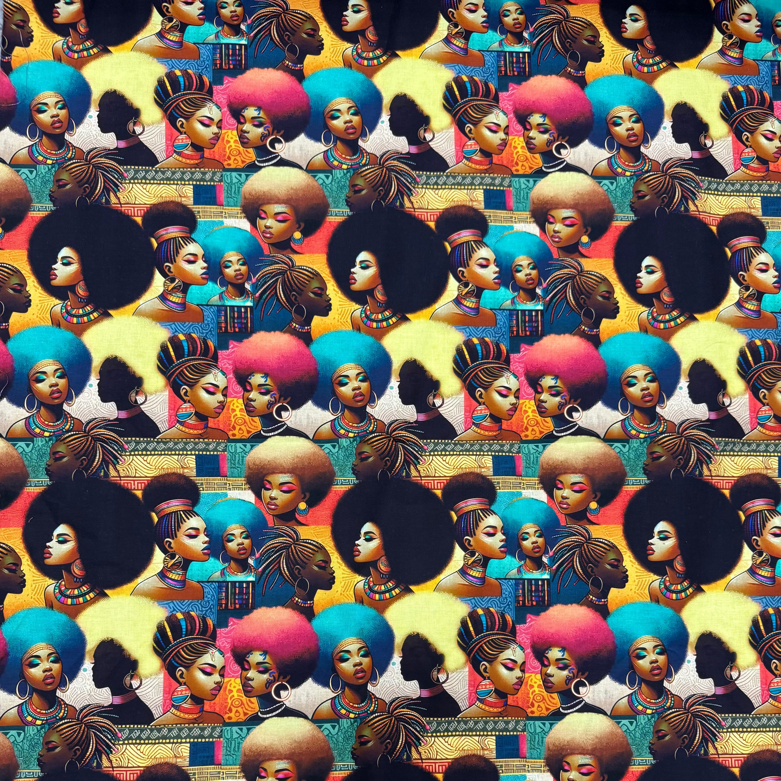 Afro Glam Fabric