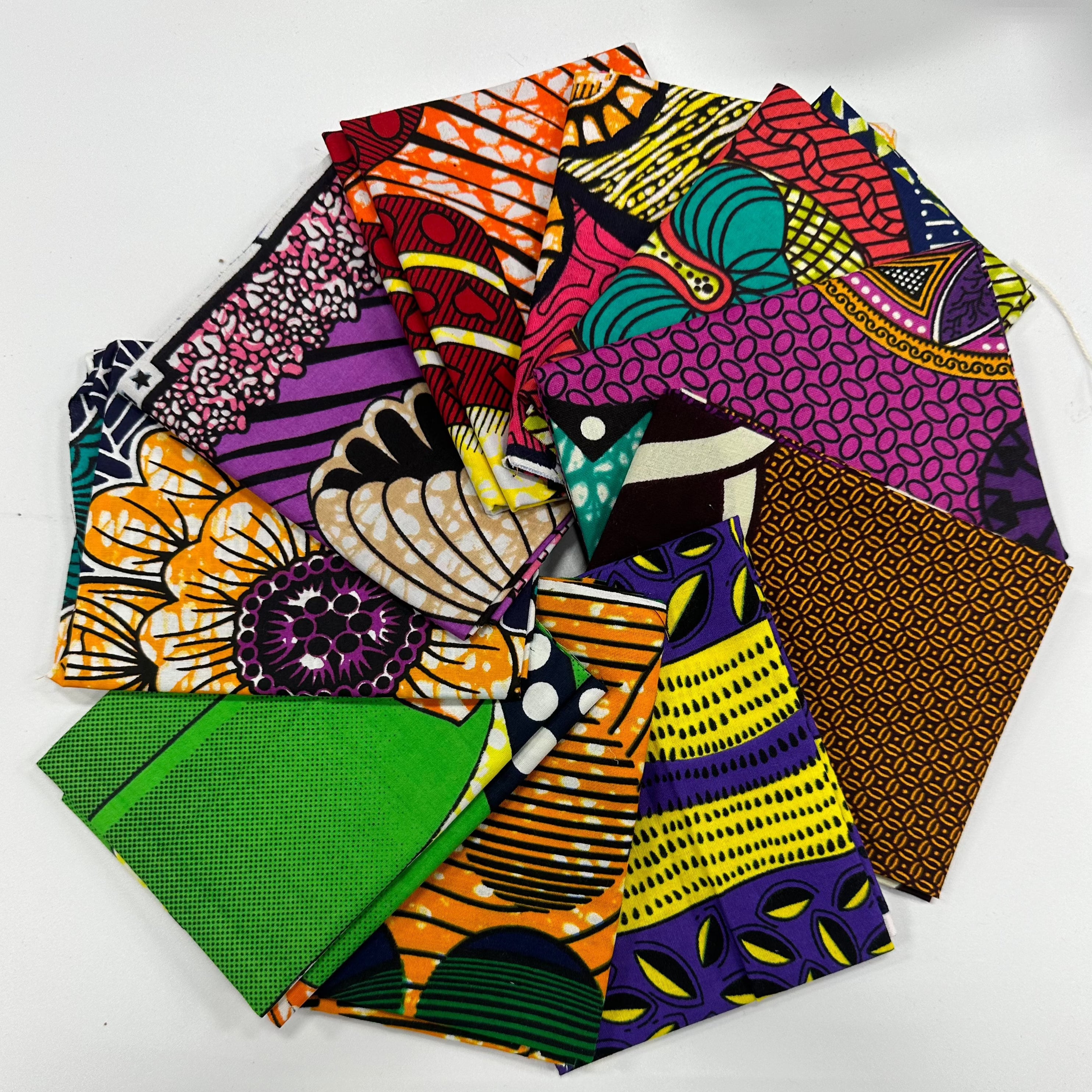 Custom Mixed Fat Quarter Bundles: African Print
