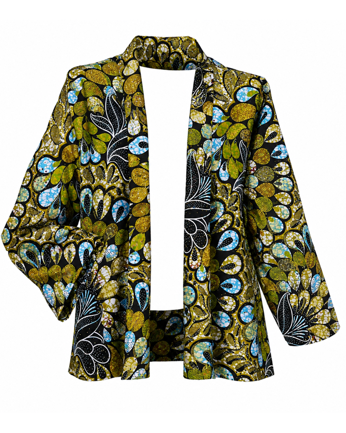 Golden Grace African Print Fabric