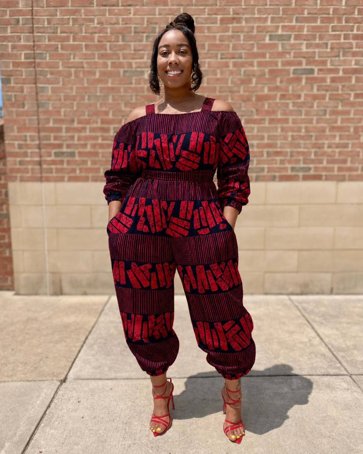 Moto Rhythm African Print Fabric