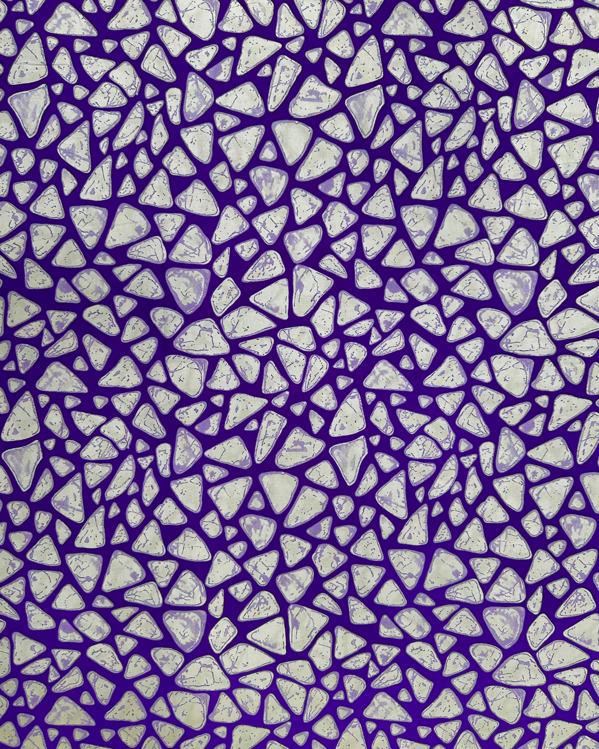 Zambarau Mosaic African Print Fabric