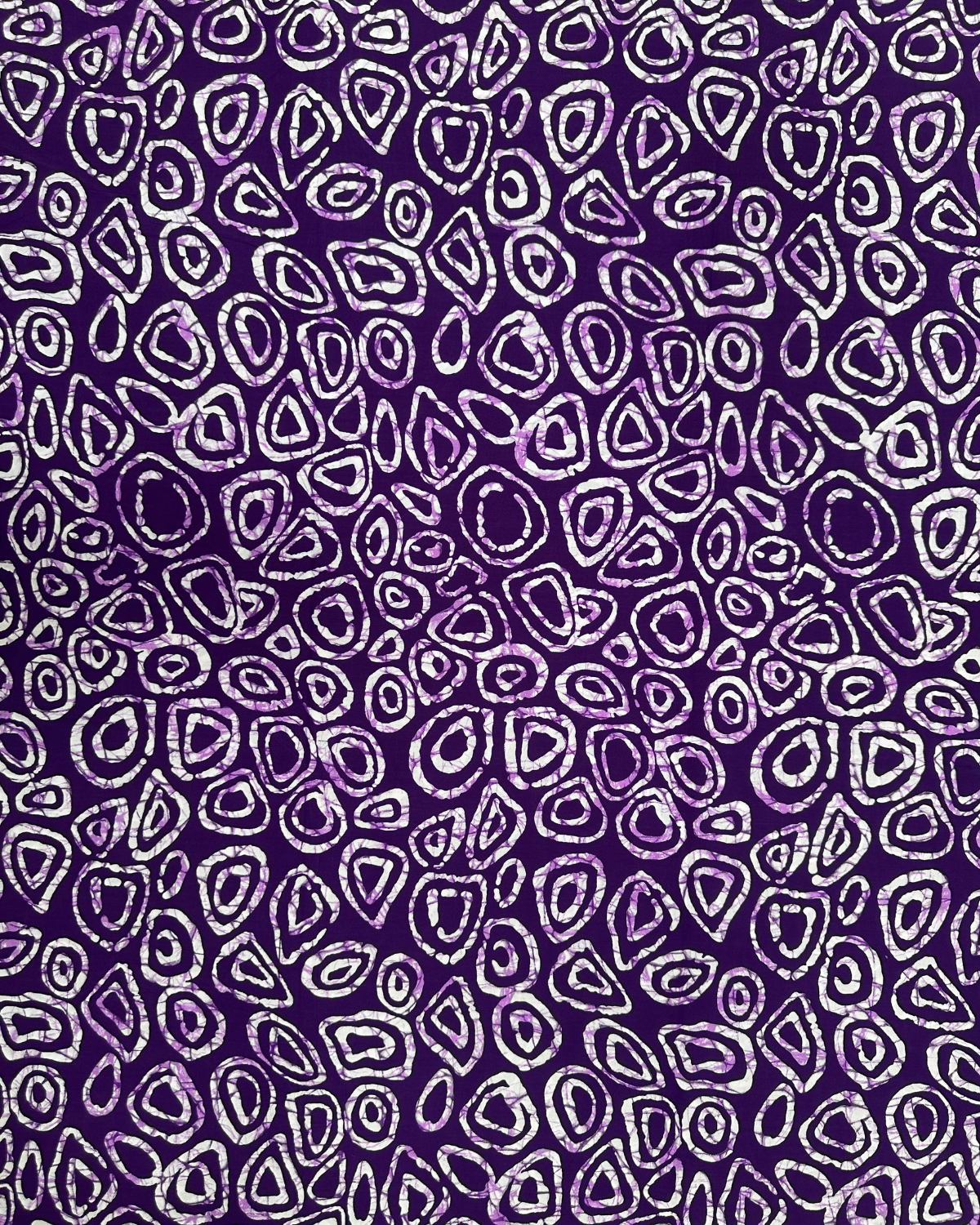 Zambarau Pebbles African Print Fabric