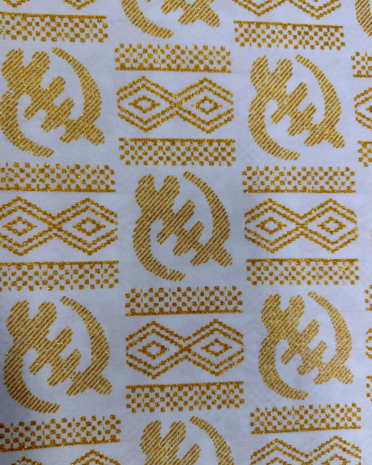 Golden Heritage African Print Fabric