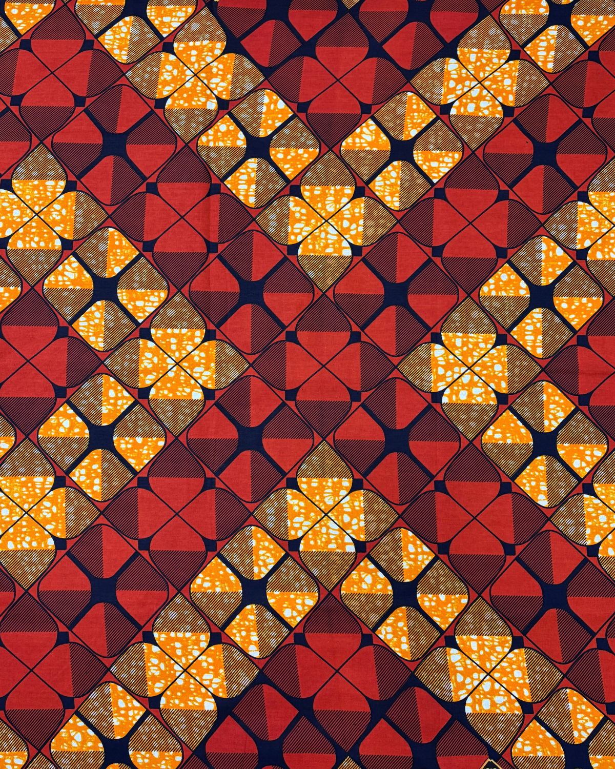 Amber Crossroads African Print Fabric