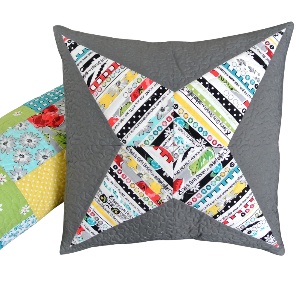 Selvage Star Pillow Pattern