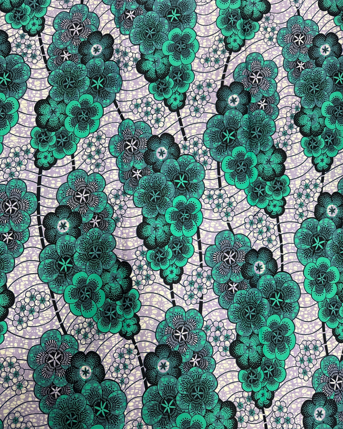 Purple Haze African Print Fabric