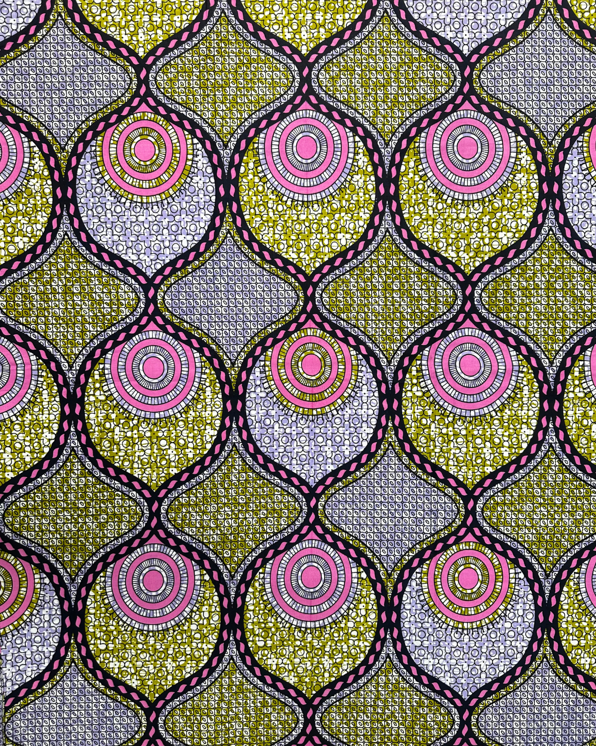 Riziki Circles African Print Fabric