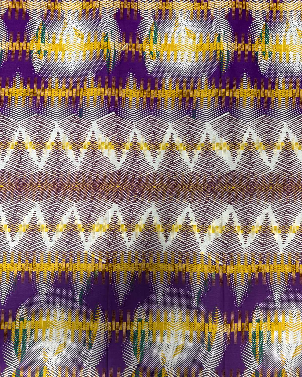 Royal Peaks African Print Fabric