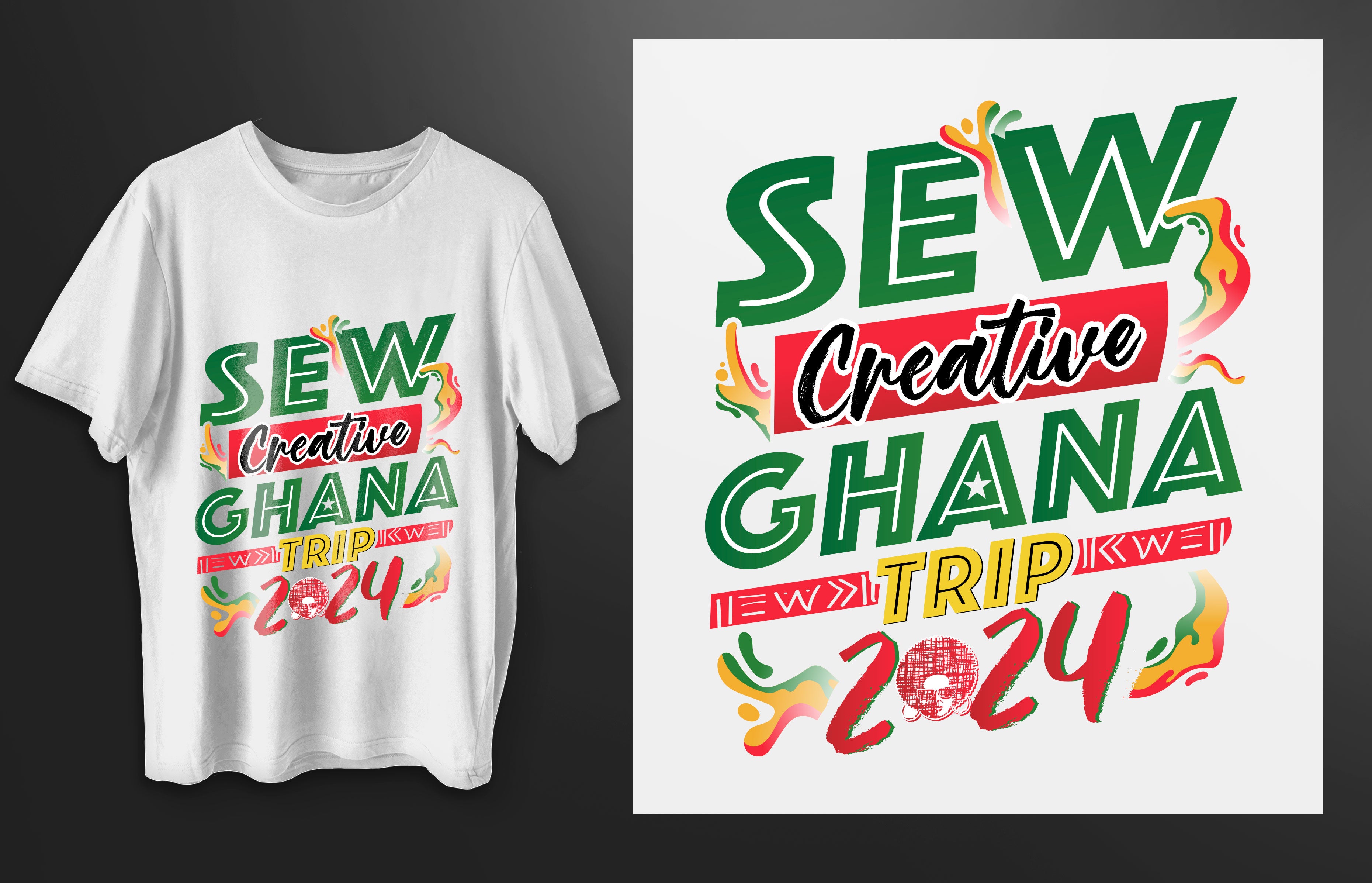 Sew Creative Ghana Trip T-shirt