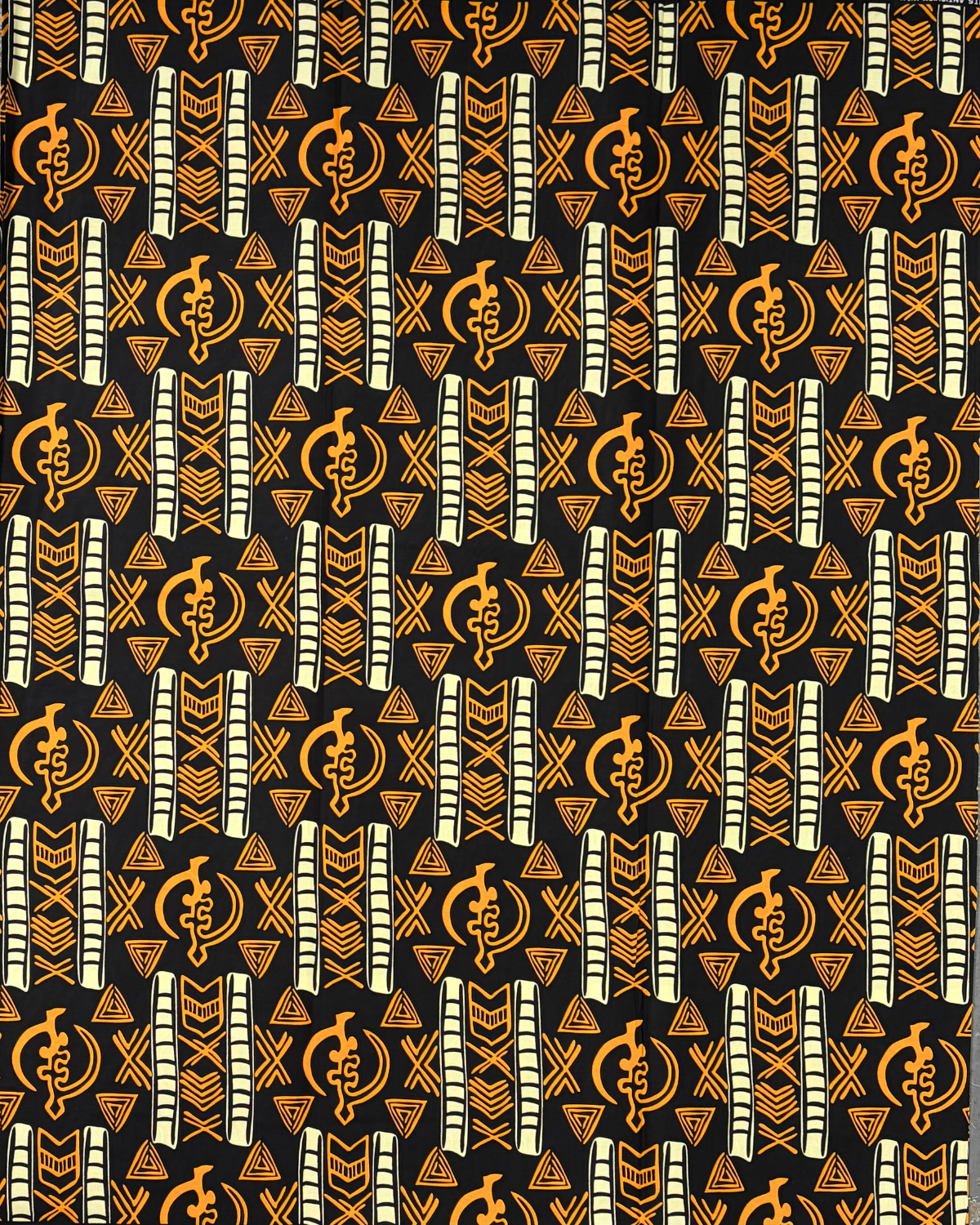 Sankofa Beat African Print Fabric