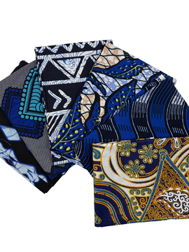 1 Yard African Print Stash Builder Bundle