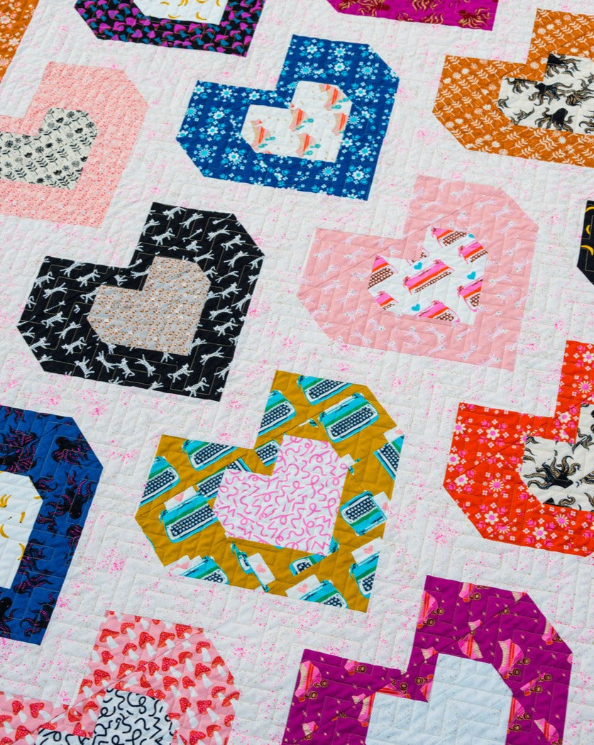 Two Hearts Quilt Pattern