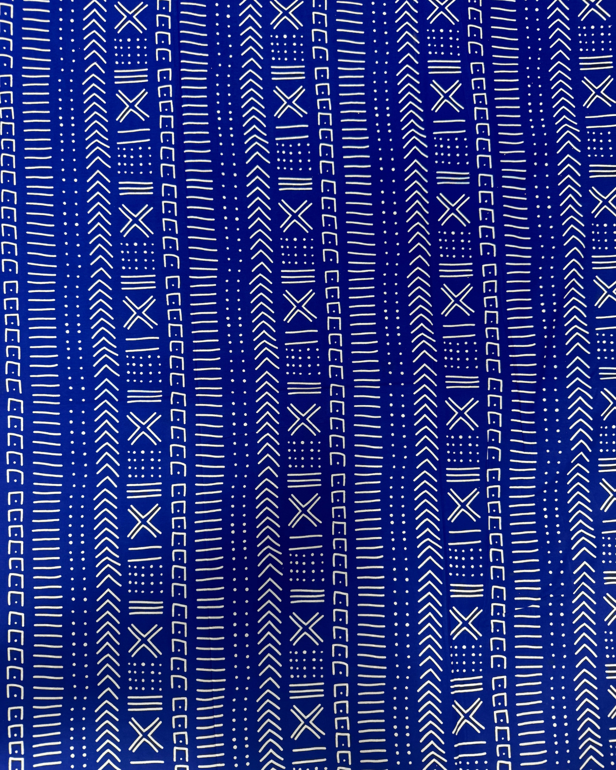 Tribal Lines African Print Fabric
