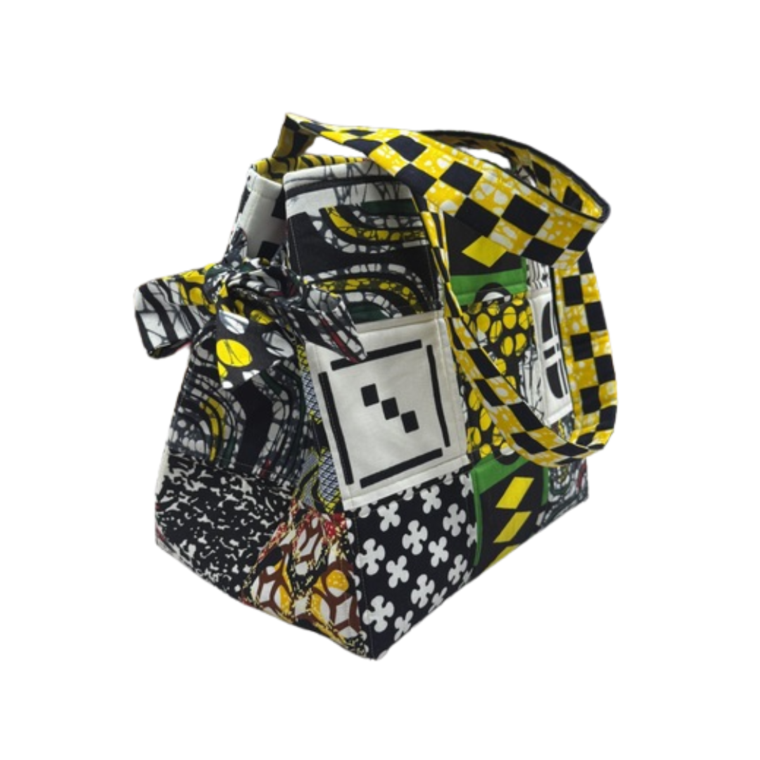 Box Bottom And Bows Tote Pattern