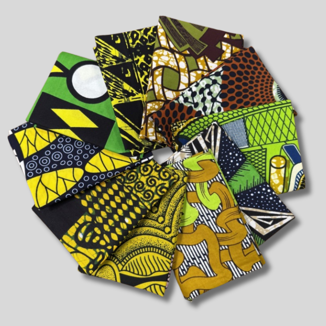 Lush & Lively: Greens & Yellows Fat Quarter Bundles
