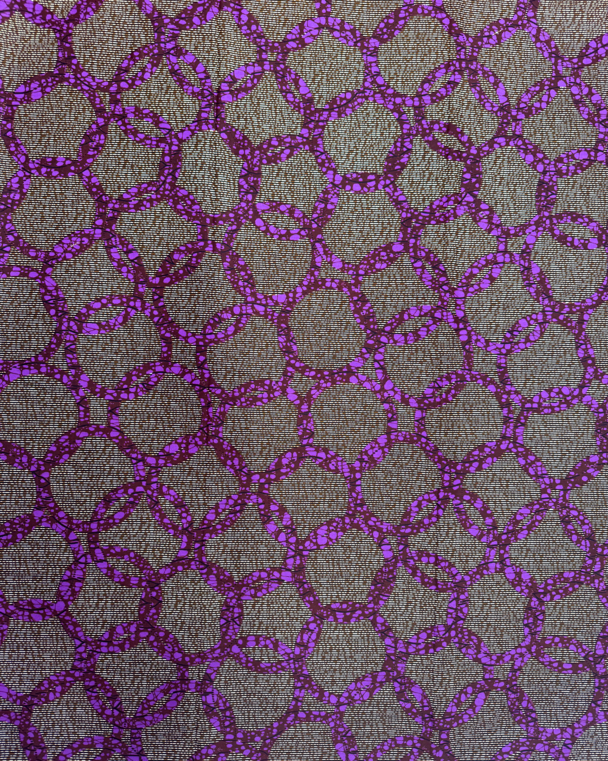 Violet Harmony African Print Fabric