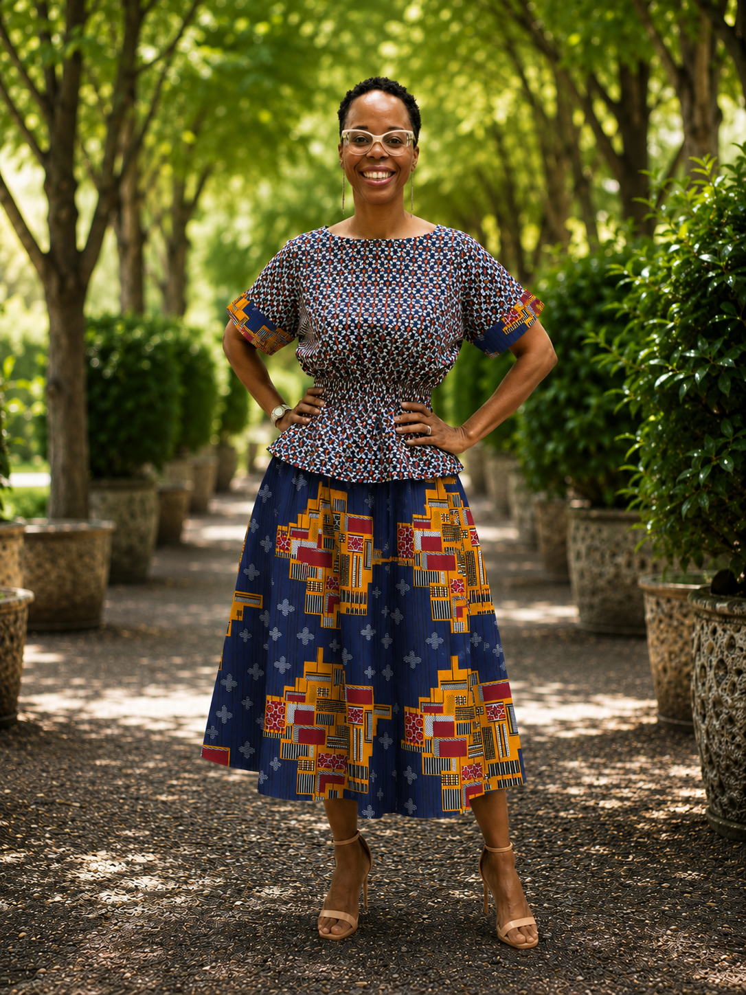 Maya Set Sew-Along (For Kente and Adire Members Only)