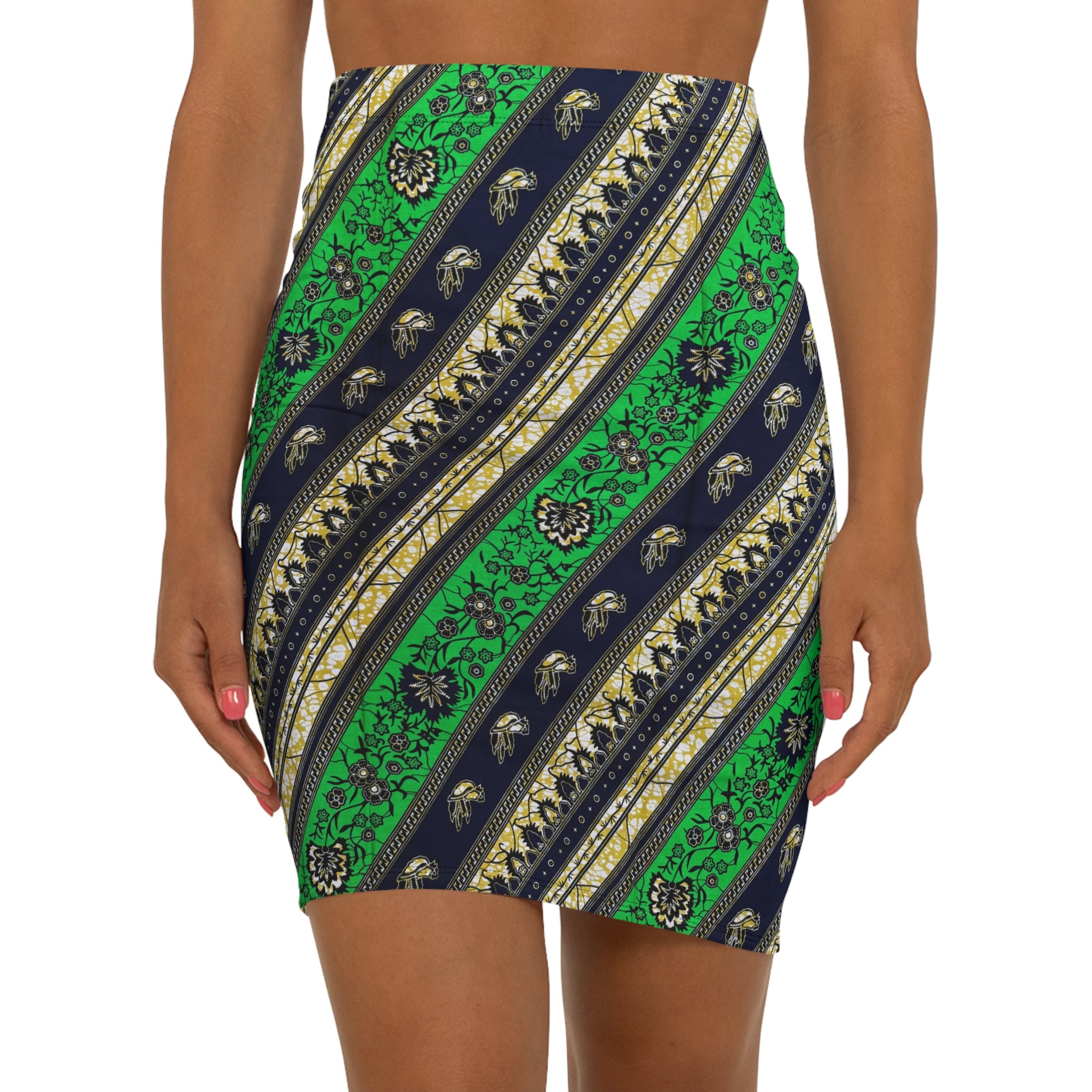 Nile Stripes African Print Fabric