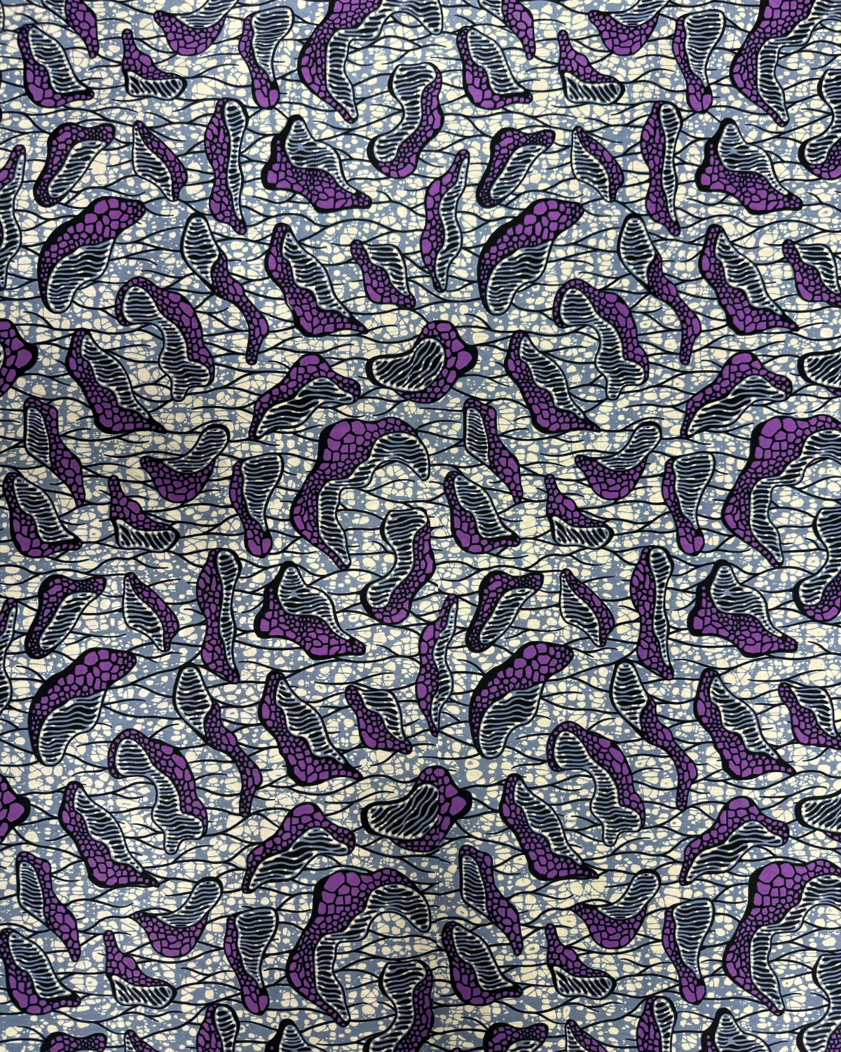 Mystic Waves African Print Fabric