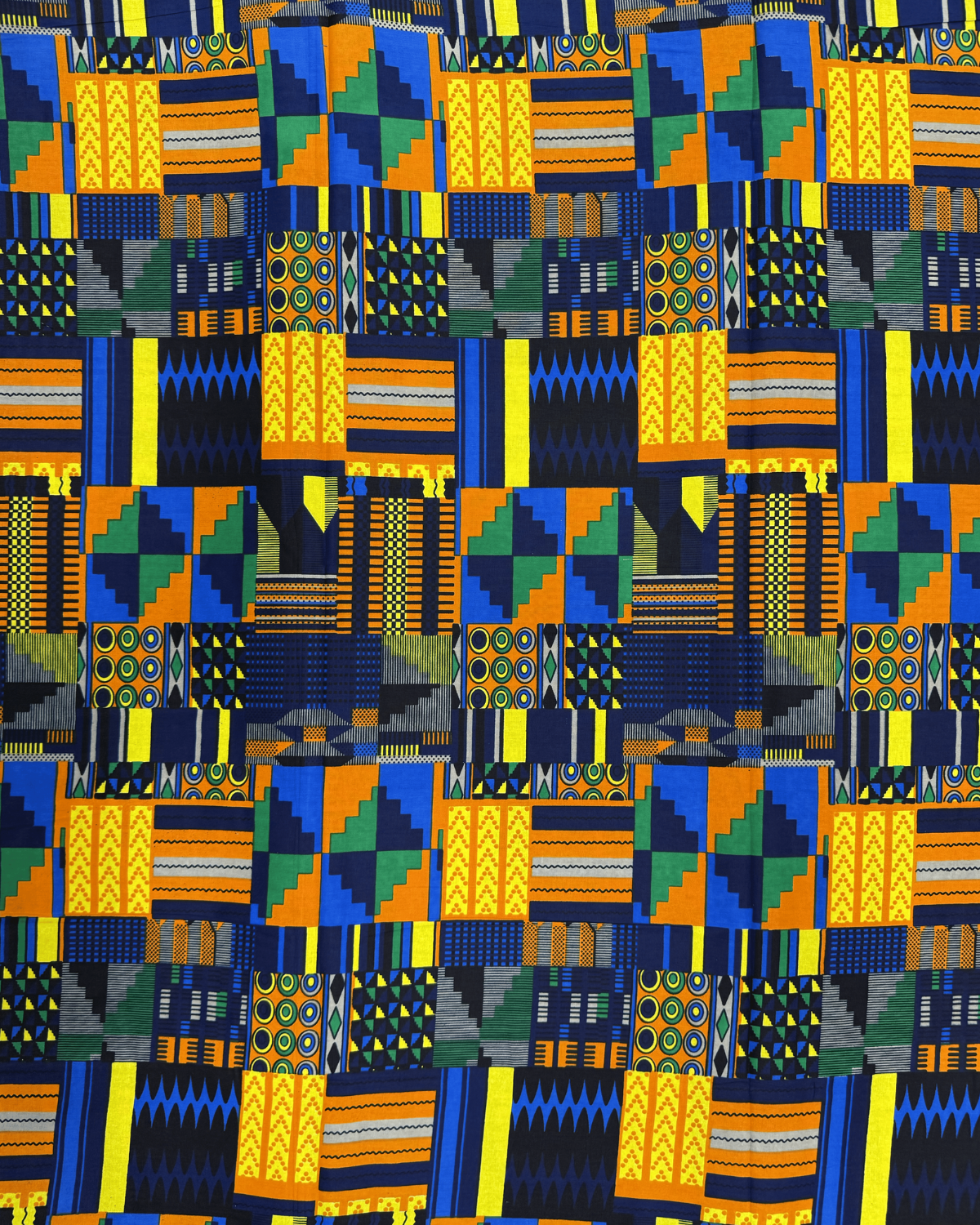 Mosaic Kente African Print Fabric