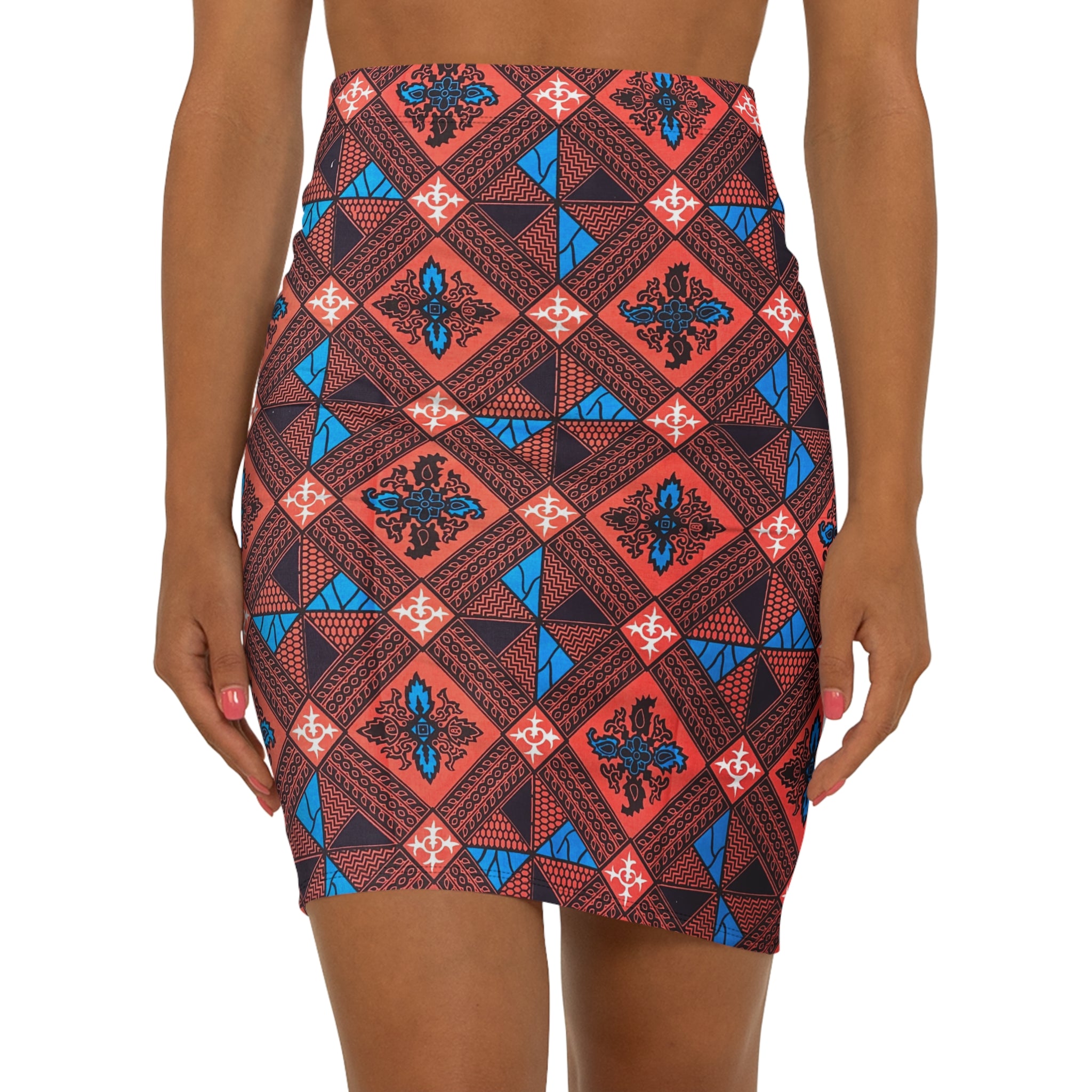 Royal Ember African Print Fabric