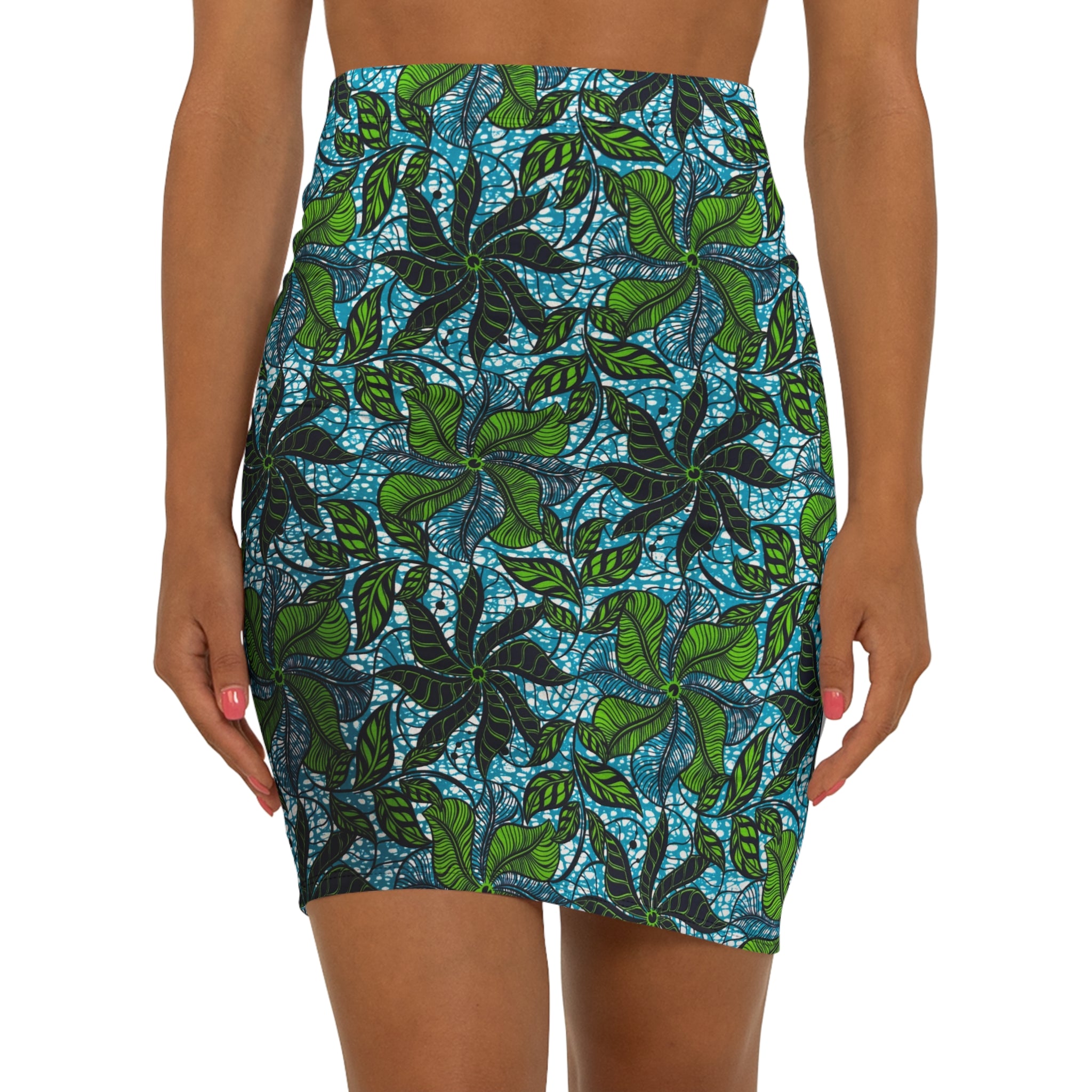 Botanical Lush African Print Fabric