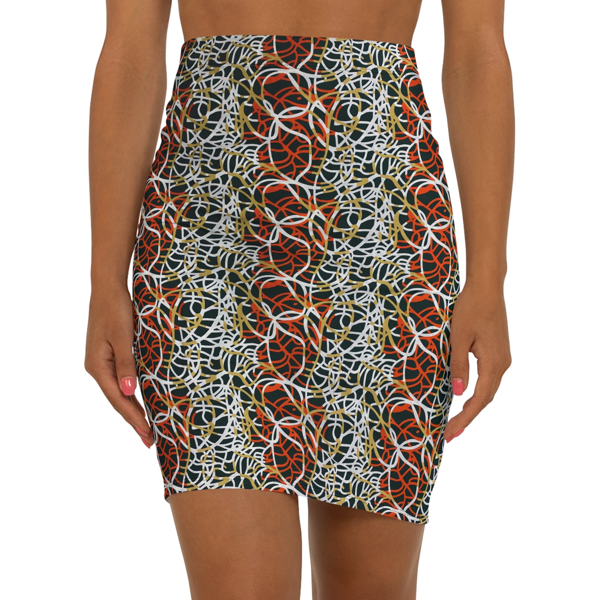 Interwoven Rhythm African Print Fabric