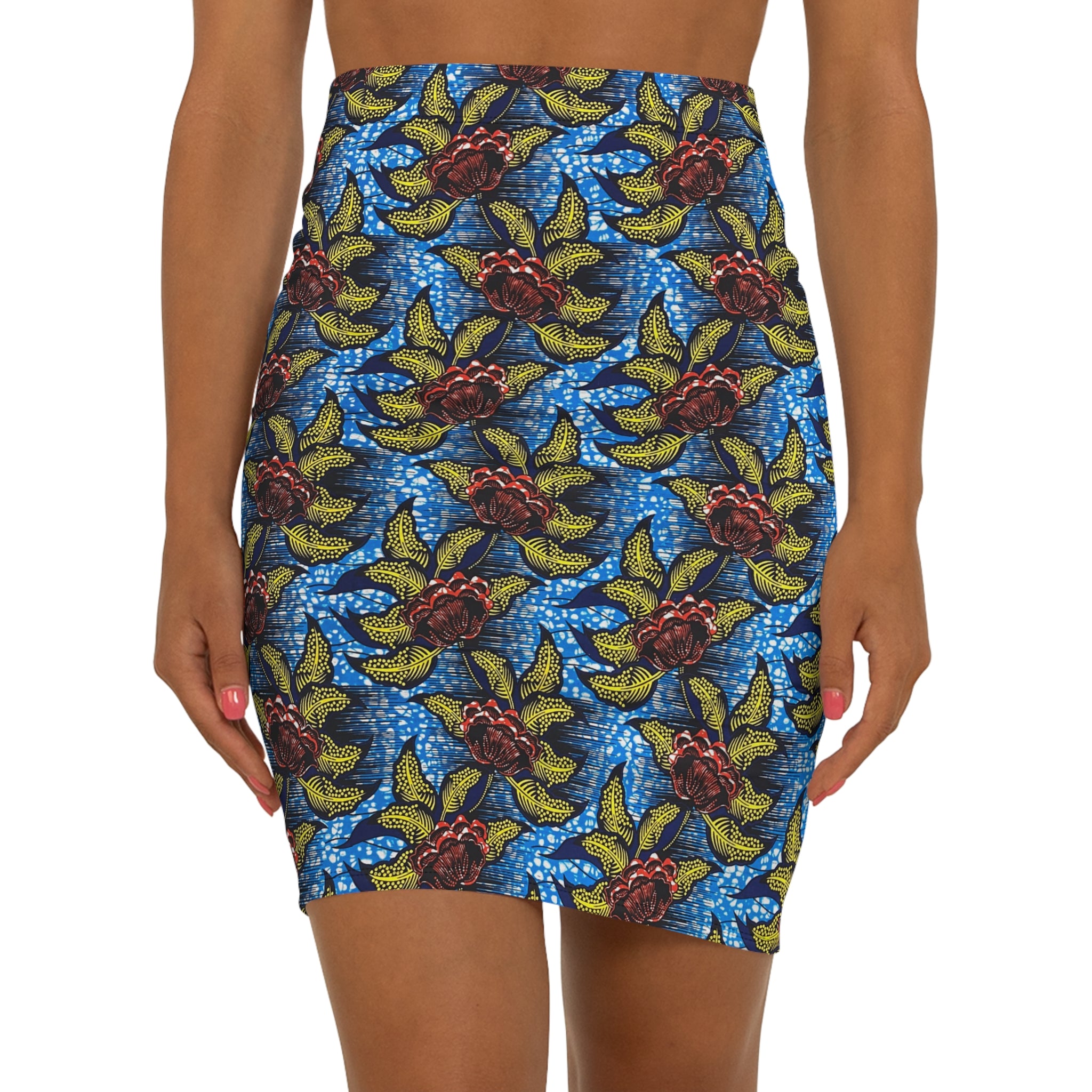 Tropical Flame African Print Fabric