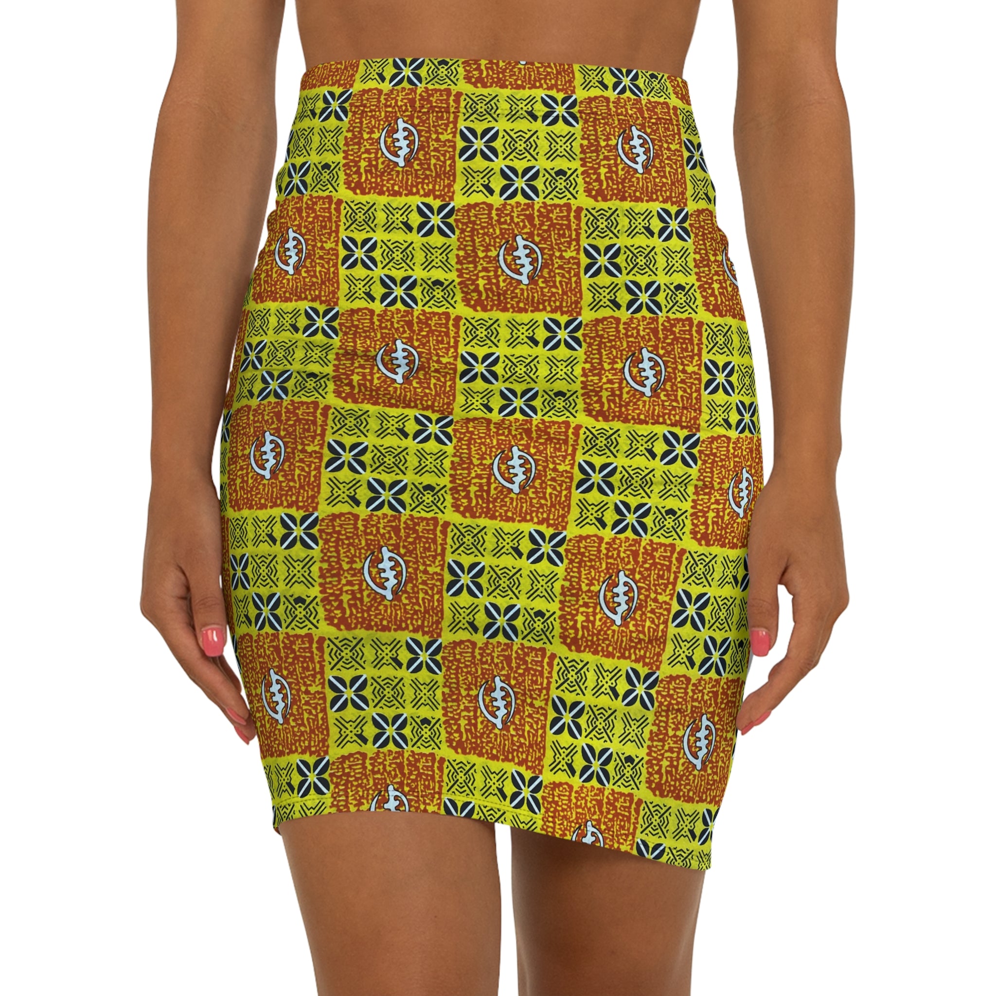 Legacy Squares African Print Fabric