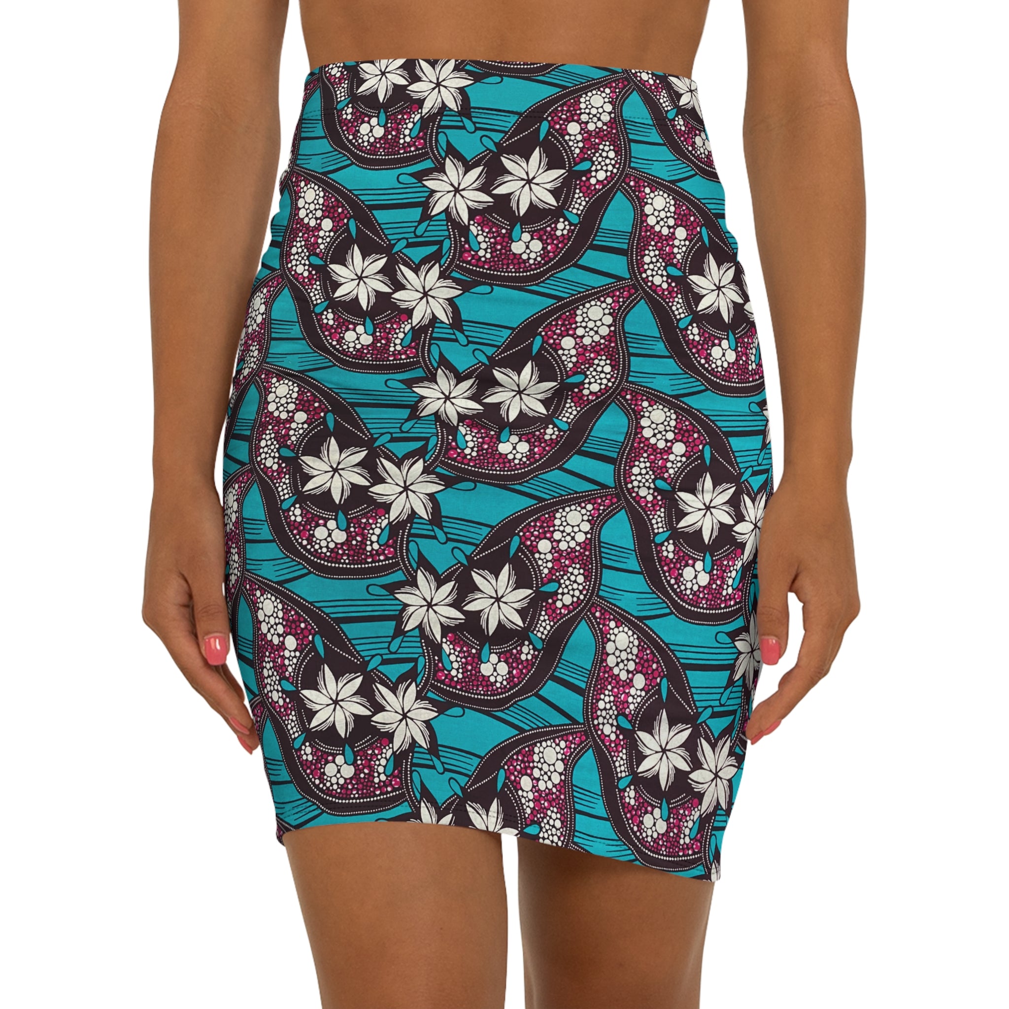 Petal Drift African Print Fabric