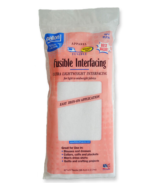 Fusible Interfacing 3 yards x 15 inches
