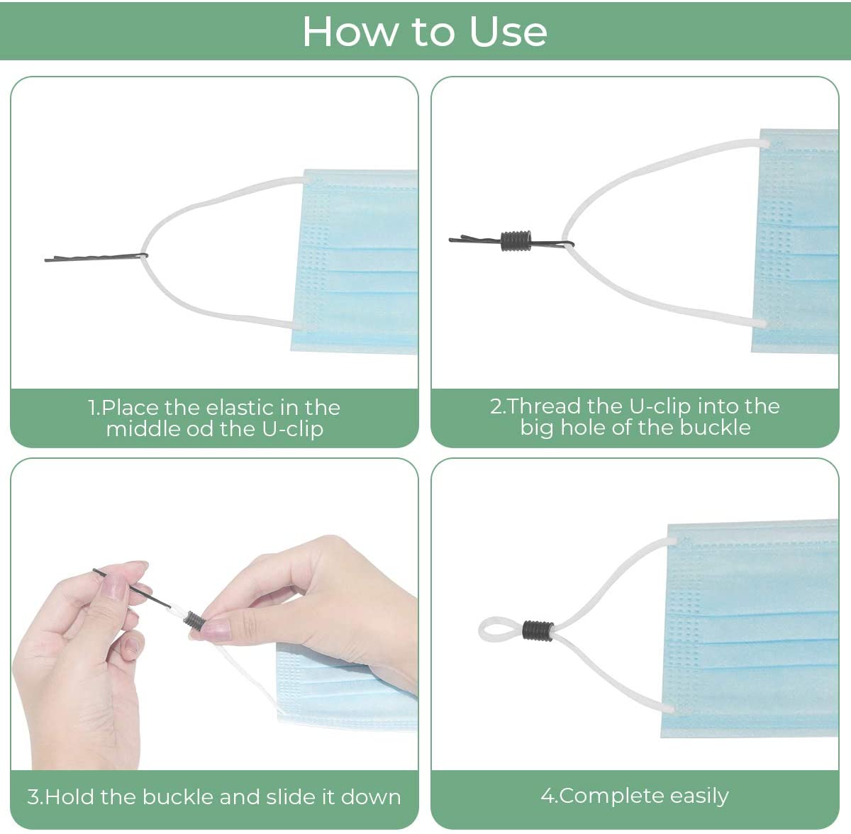 Cord Locks Silicone Toggles for Drawstrings Elastic Cord