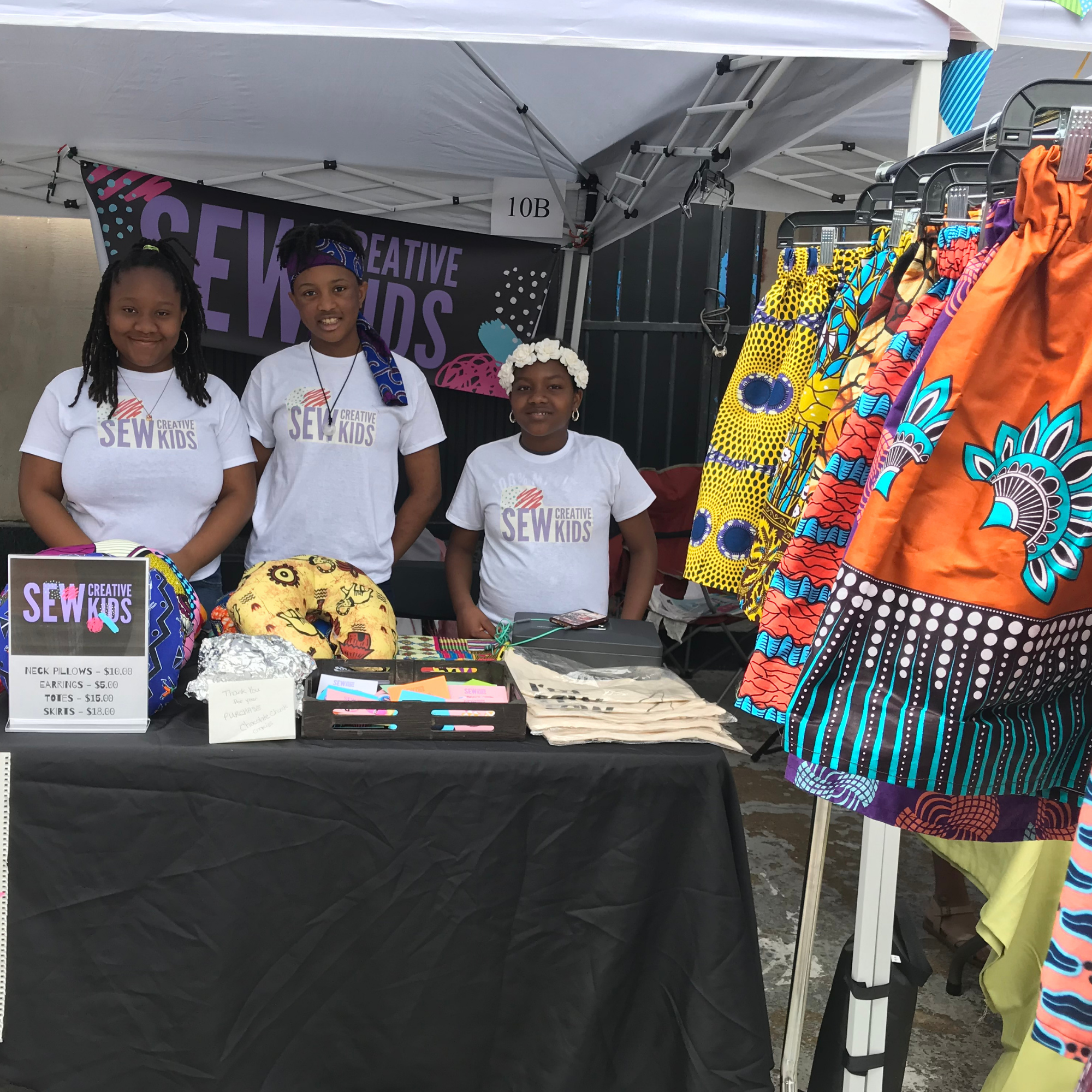 Support Sew Creative Kids Entrepreneurship Club