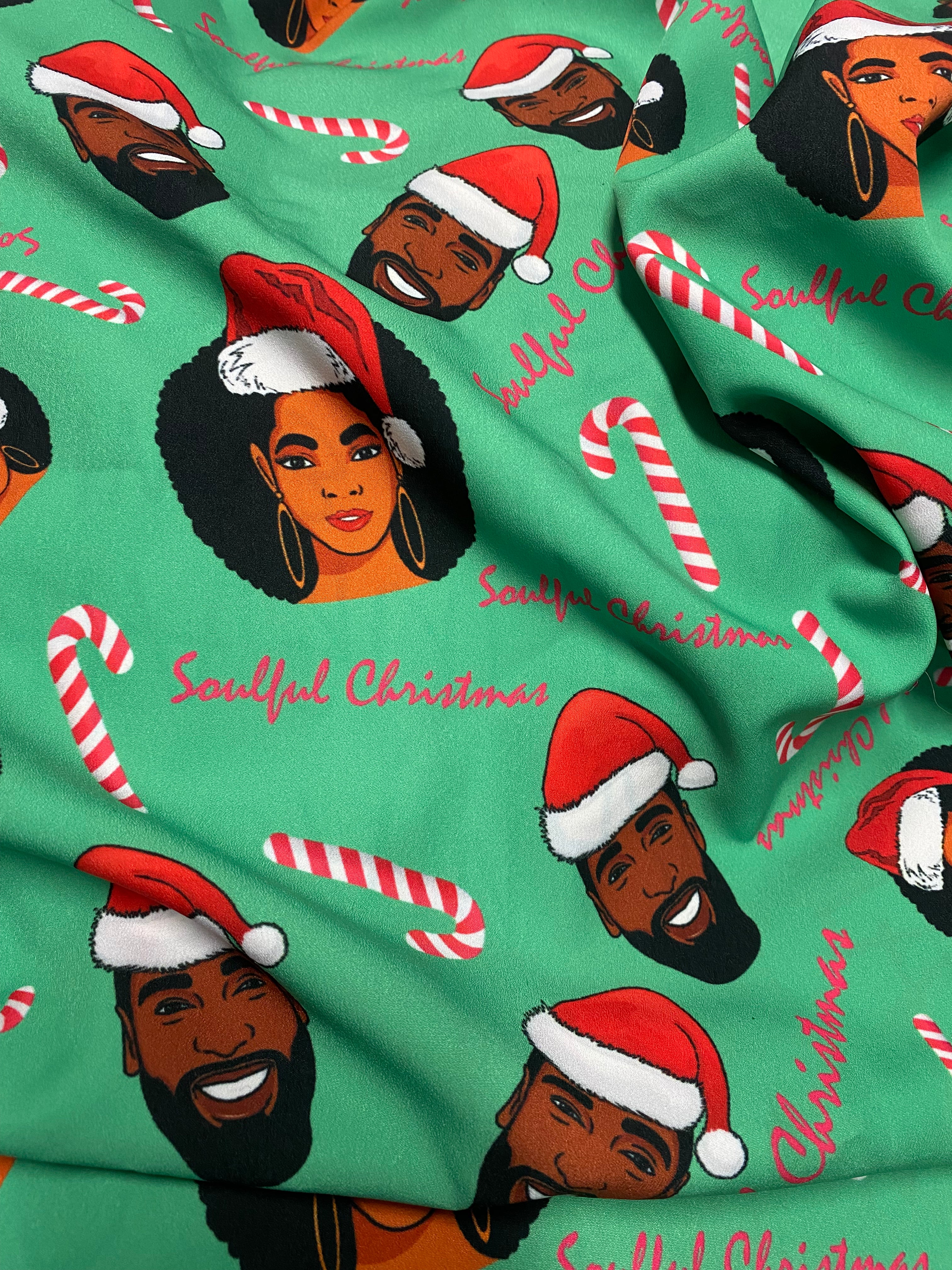 Soulful Christmas Fabric