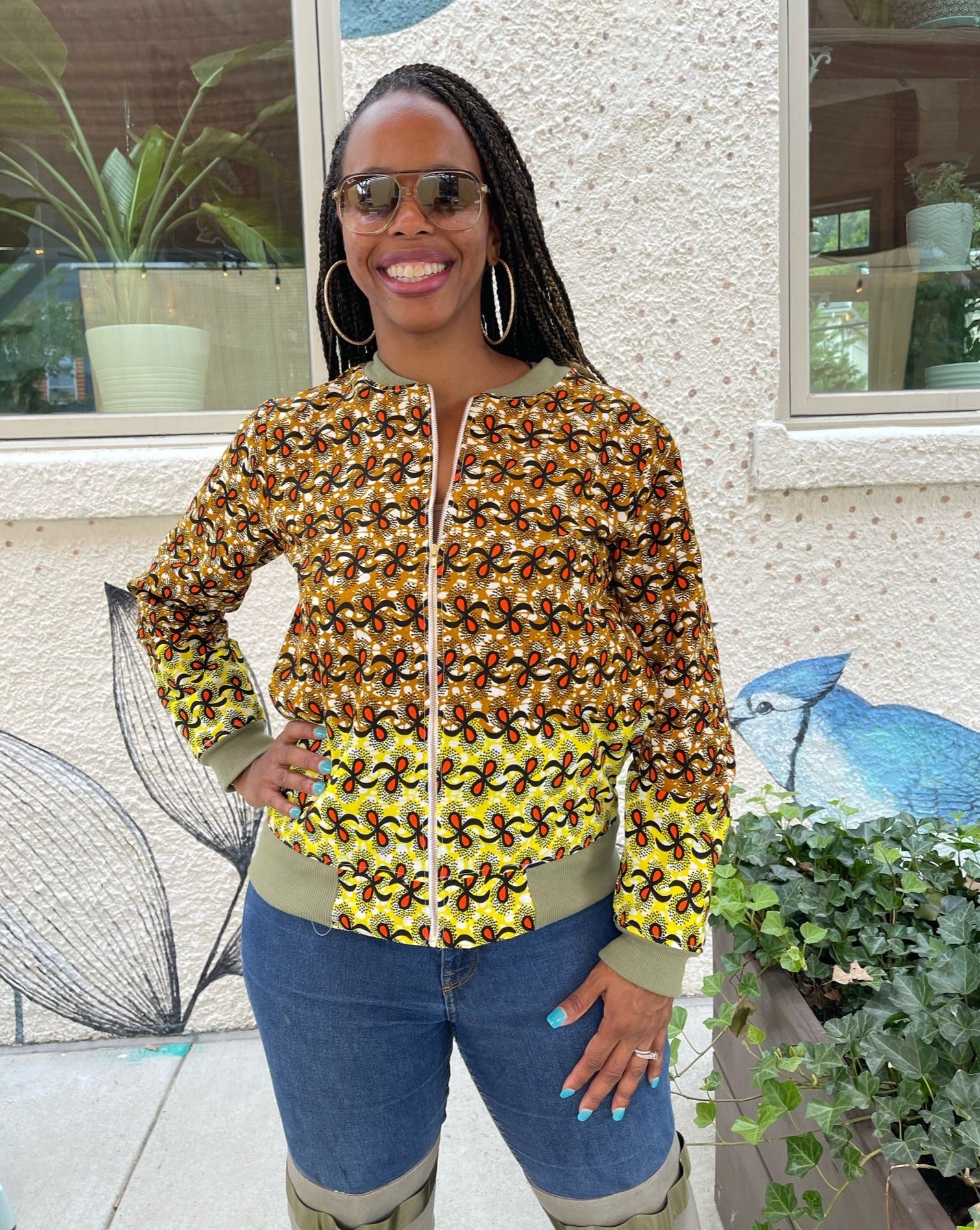 Ciara Bomber Jacket Sew-Along Pattern