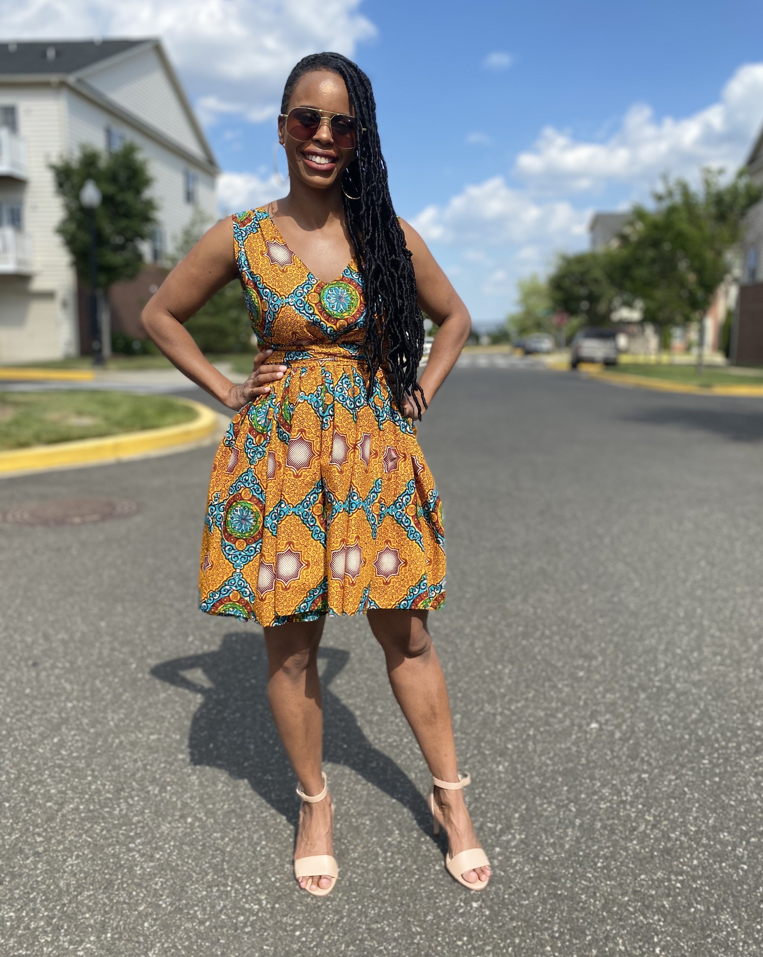 Sheba Dress Sew-Along Pattern