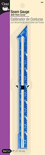 7" Seam Gauge/ Point Turner