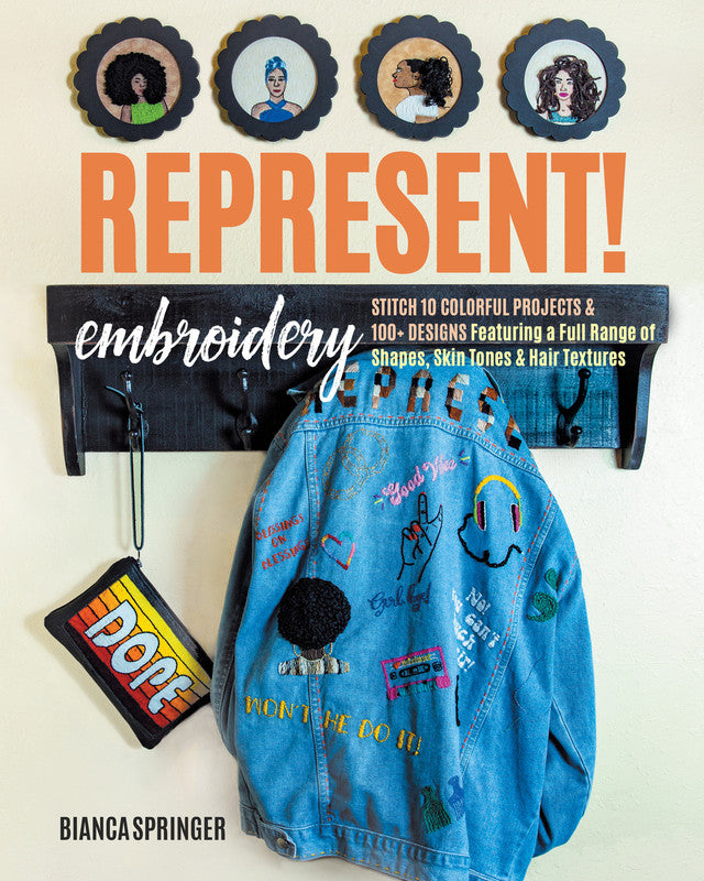 Represent! Embroidery Book